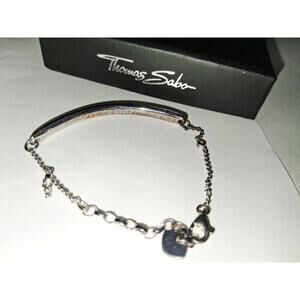 Sabo Thomas Love Bridge Bracelet Ladies Silver INSPIRE Cuff Jewelry w/ Box
